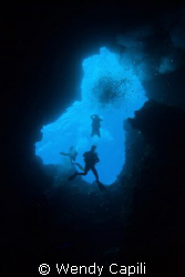 Descent into the Blue Holes, Palau by Wendy Capili 